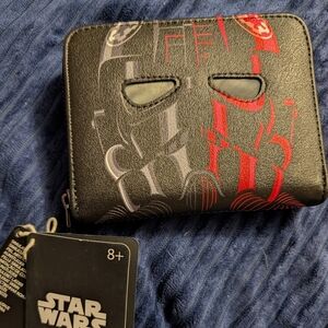 Loungefly Disney Star Wars Tie Fighter Wallet NWT